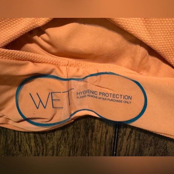 WET Designer Swimwear One Piece Terracota Sexy Cutout Swimsuit  Size Small NWT - Picture 9 of 10